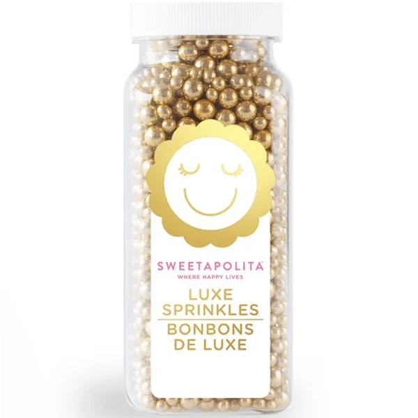 SWEETAPOLITA - GLIDED LUXE SPRINKLES BOTTLE 6x100 GR