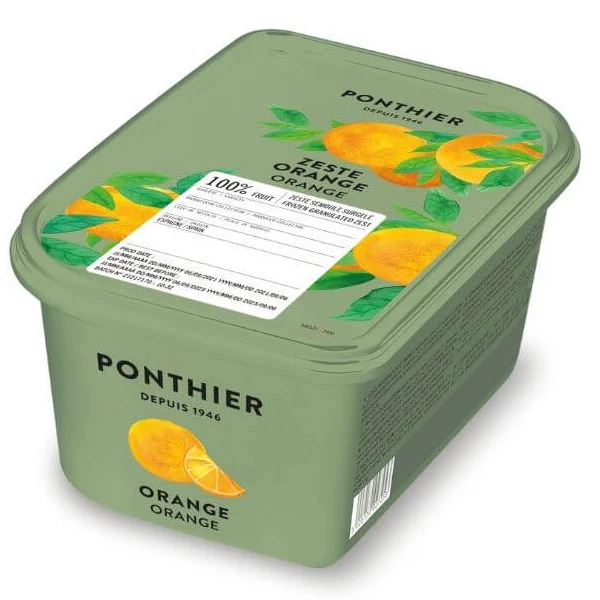 PONTHIER - GRATED ORANGE ZEST 6x500 GR