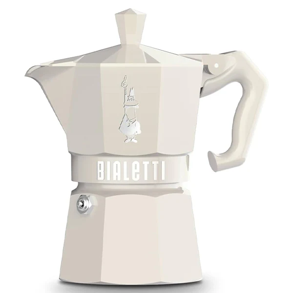 BIALETTI - 3 CUPS ESPRESSO MOKA PASTEL CREAM 4x1 UN
