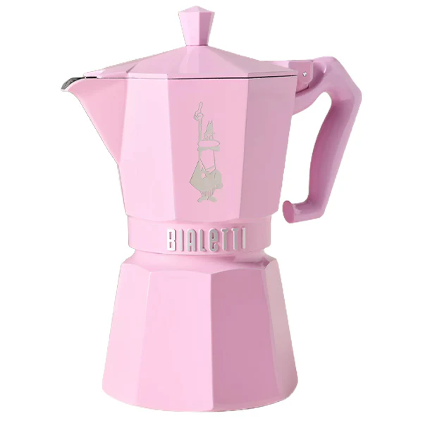 BIALETTI - 3 CUPS ESPRESSO MOKA PASTEL PINK 4x1 UN