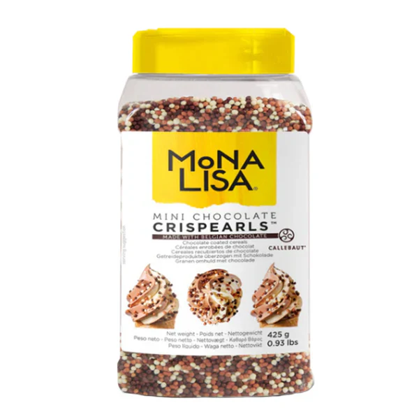 MONA LISA - MINI CHOCOLATE CRISPEARLS 4x425 GR