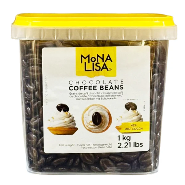 MONA LISA - CHOCOLATE COFFEE BEANS 6x1 KG