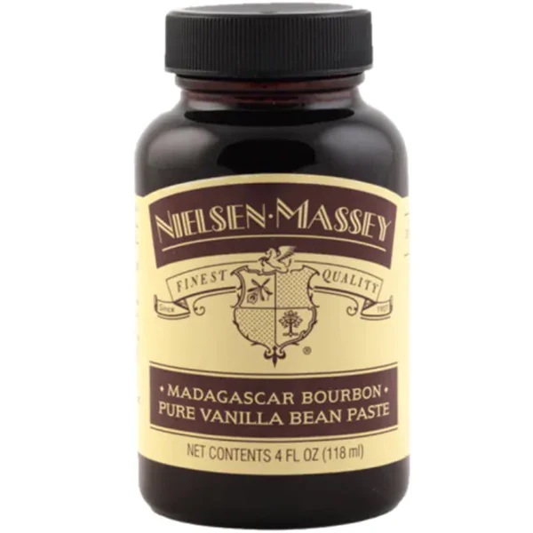NIELSEN MASSEY - 4oz MADAGASCAR BOURBAN PURE VANILLA BEAN PASTE 6x118 ML