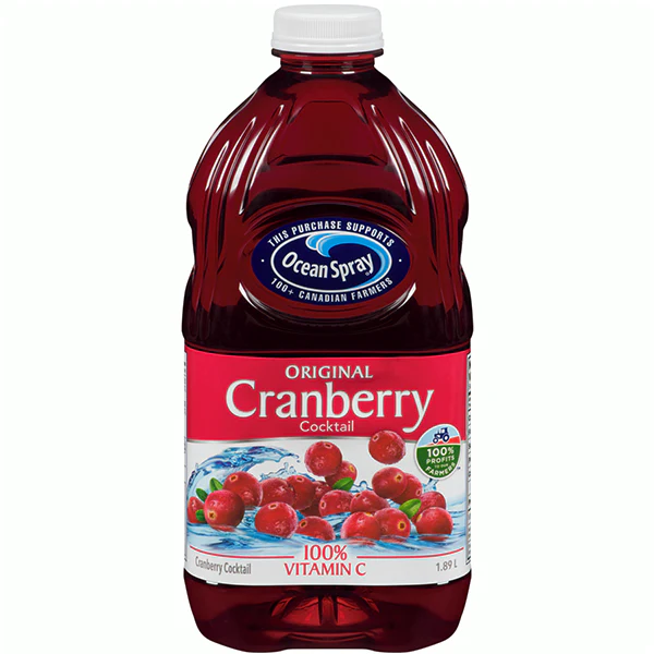 OCEAN SPRAY - CRANBERRY COCKTAIL 8x1.89LT