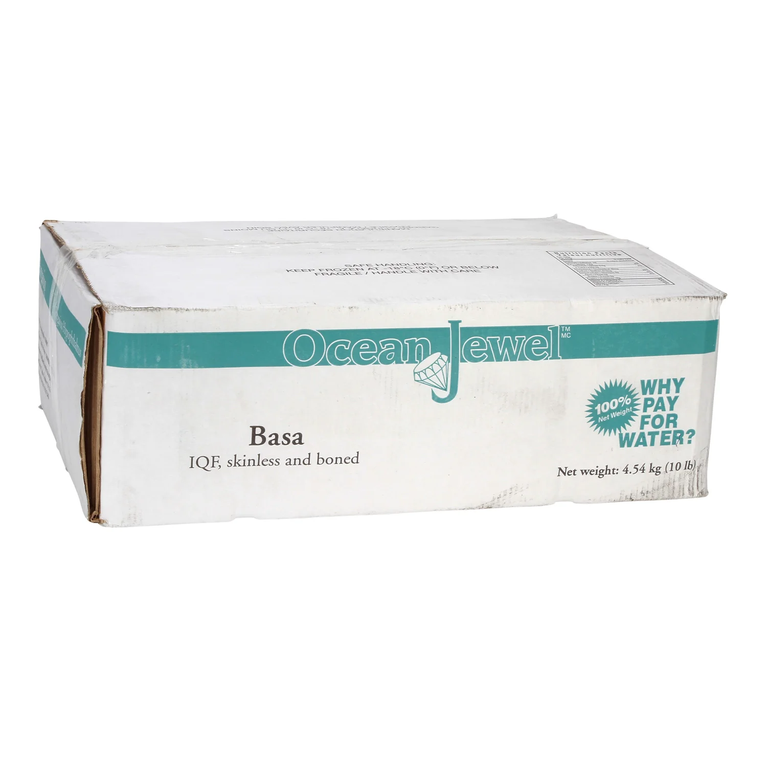 OCEAN JEWEL - BASA FILLETS 6-8OZ 10LB