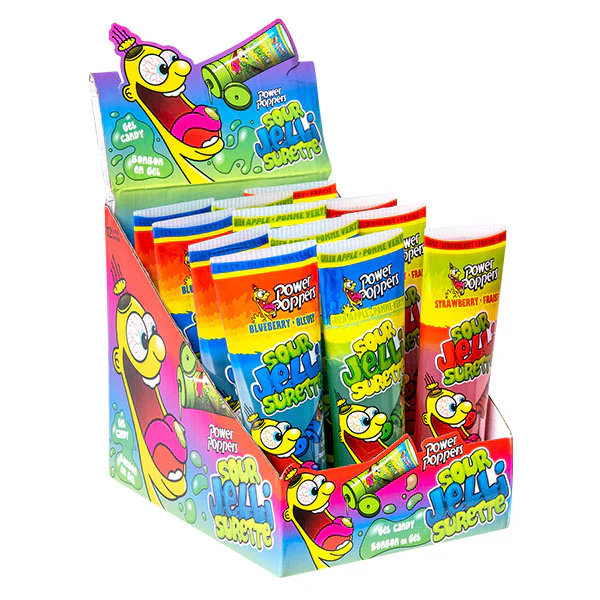 REGAL - POWER POPPERS SOUR JELLI 6x12x60 ML