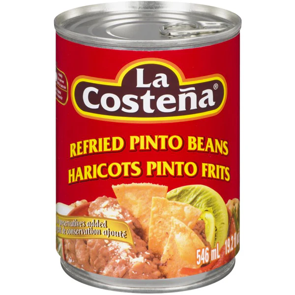LA COSTENA - REFRIED PINTO BEANS 12x546 ML