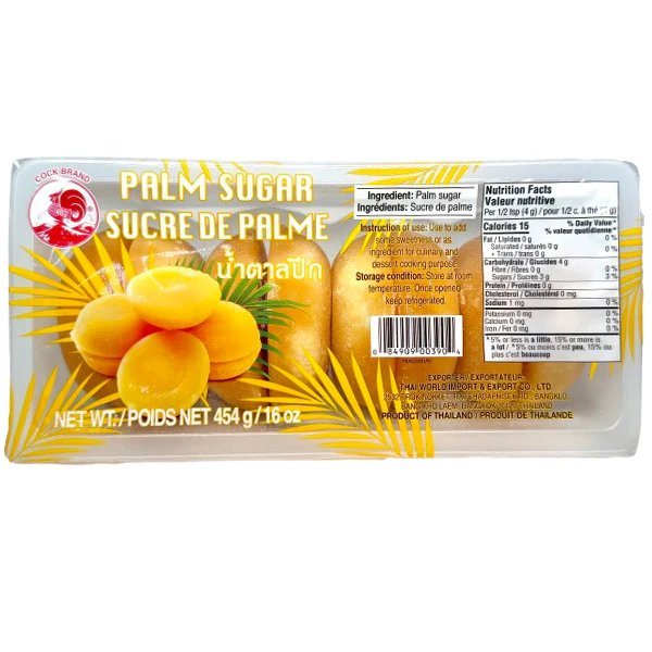 COCK - PALM SUGAR 24x454 GR