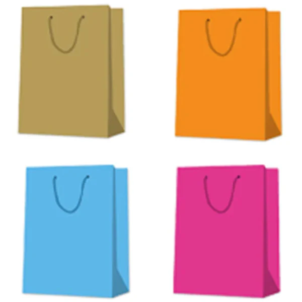EPC - SOLID COLOUR LARGE GIFTBAG BLUE BRIGHT PINK ORANGE GOLD 1 UN