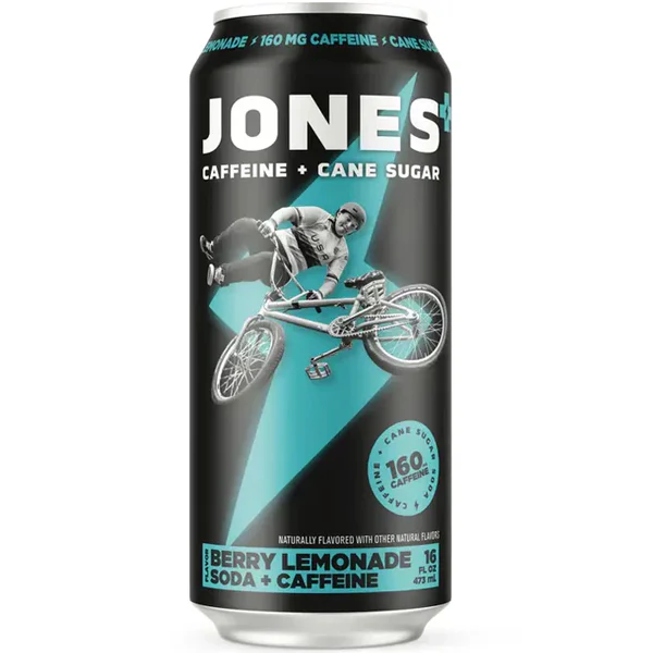 JONES SODA - BERRY LEMONADE 12x473 ML