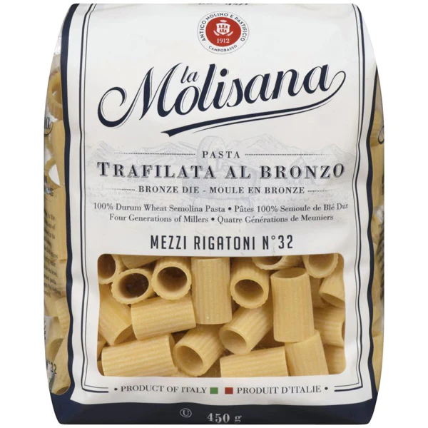 LA MOLISANA - MEZZI RIGATONI #32 12x450 GR
