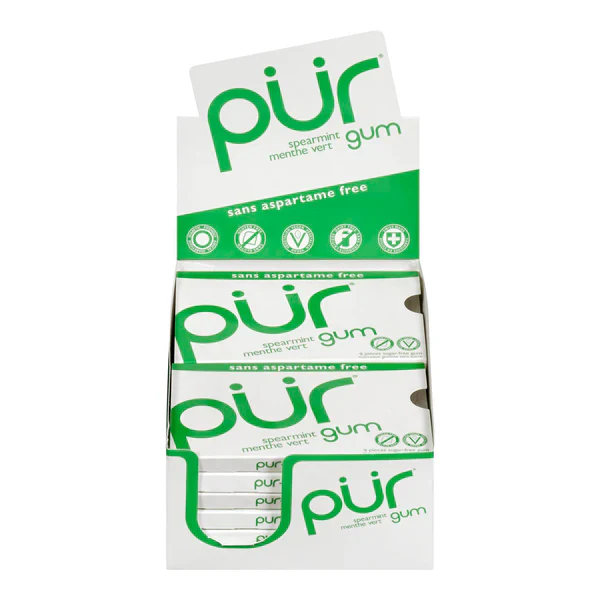 PUR - GUM SPEARMINT BLISTER 20x12x9PC