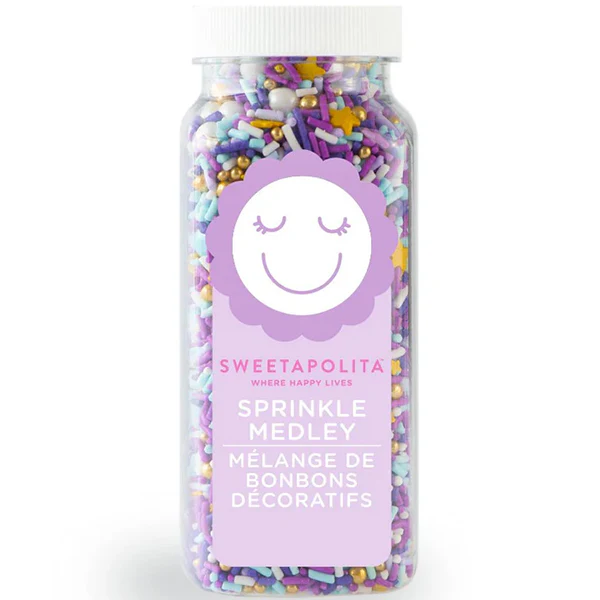 SWEETAPOLITA - FAIRY TALE SPRINKLE MEDLEY DELUXE BOTTLE 48x100 GR