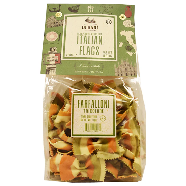 DI BARI - ITALIAN FLAG FARFALLONI 15x250 GR