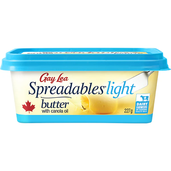 GAY LEA - BUTTER LIGHT SPREADABLES 20x227 GR