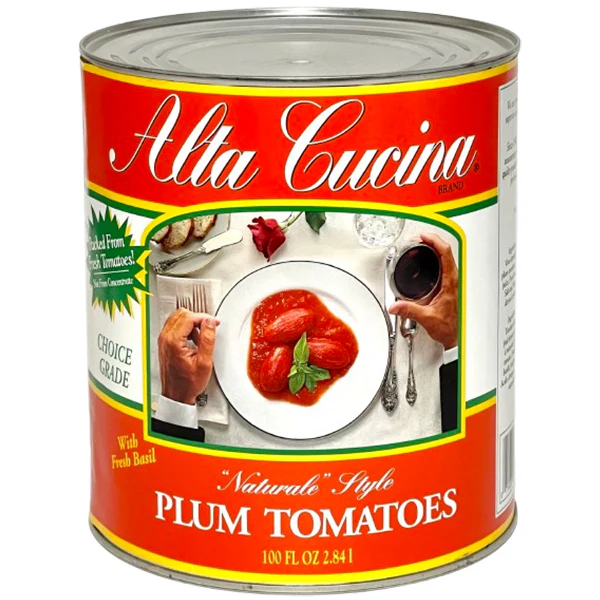ALTA CUCINA - PLUM TOMATOES 6x100 OZ