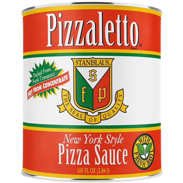 PIZZALETTO - NEW YORK STYLE PIZZA SAUCE 6x100 OZ