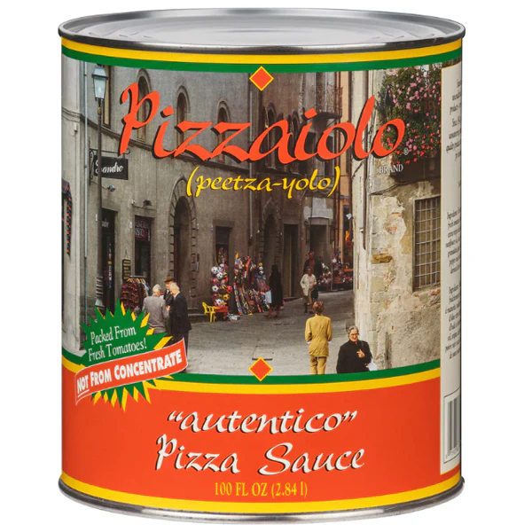 PIZZAIOLO - PIZZA AUTENTICO SAUCE 6x100 OZ