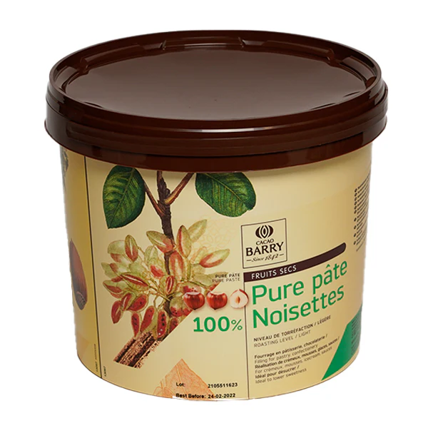 CALLEBAUT - HAZELNUT PASTE 100% 5KG