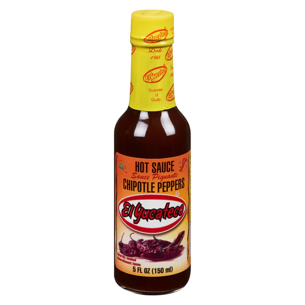 EL YUCATECO - CHIPOTLE HOT SAUCE 12x120 ML