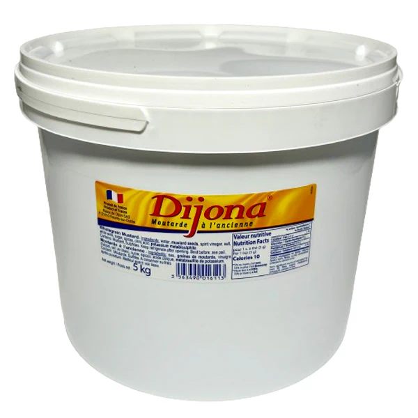 DIJONA - DIJON WHOLE GRAIN MUSTARD 2x5KG