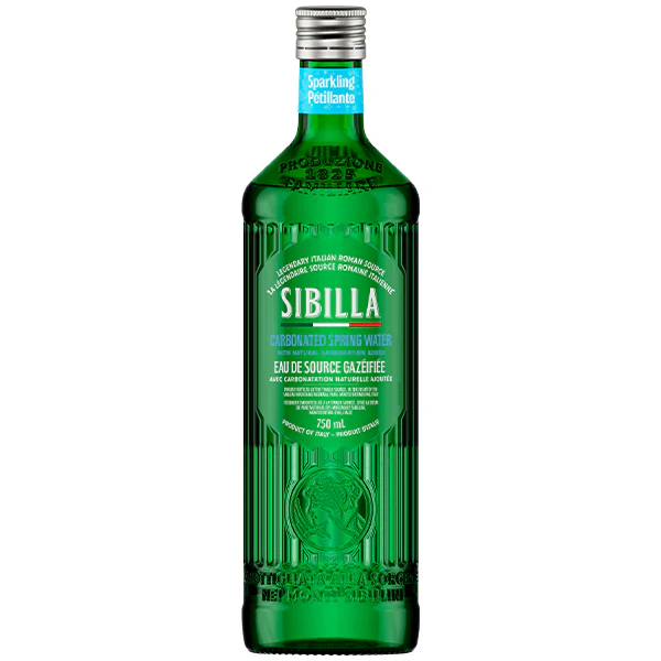 SIBILLA - SPARKLING SPRING WATER 12x750 ML