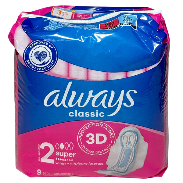 ALWAYS - ULTRA MAXI WINGS 9CT