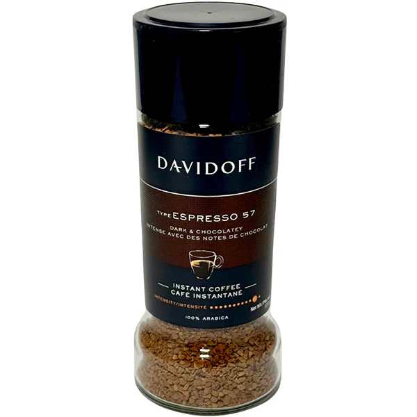 DAVIDOFF - ESPRESSO 57 INSTANT COFFEE 100GR
