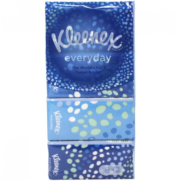 KLEENEX - EVERDAY TISSUE 9 SHEETS 24x8 PK