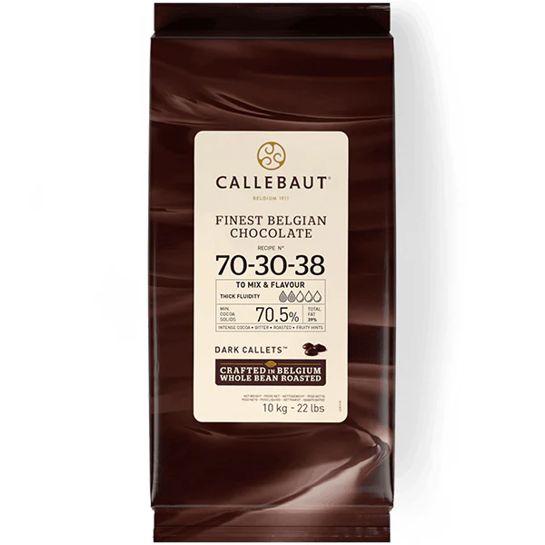 CALLEBAUT - DARK SEMI SWEET 70% CALLETS 10KG