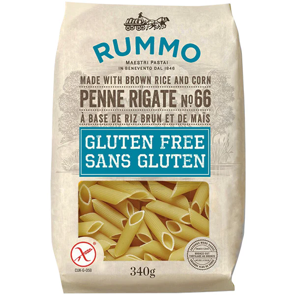 RUMMO - GLUTEN FREE PENNE RIGATE #66 12x340 GR
