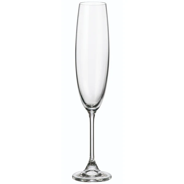 LEONA - CHAMPAGNE FLUTE GLASS 4x7 OZ
