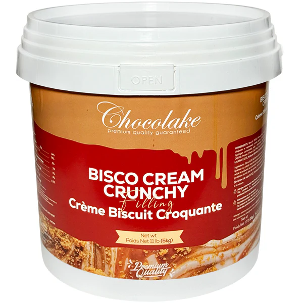 CHOCO LAKE - BISCO CRUNCHY FILLING 5KG