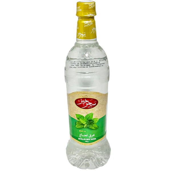 SAHARKHIZ - MINT DISTILLED WATER 700ML