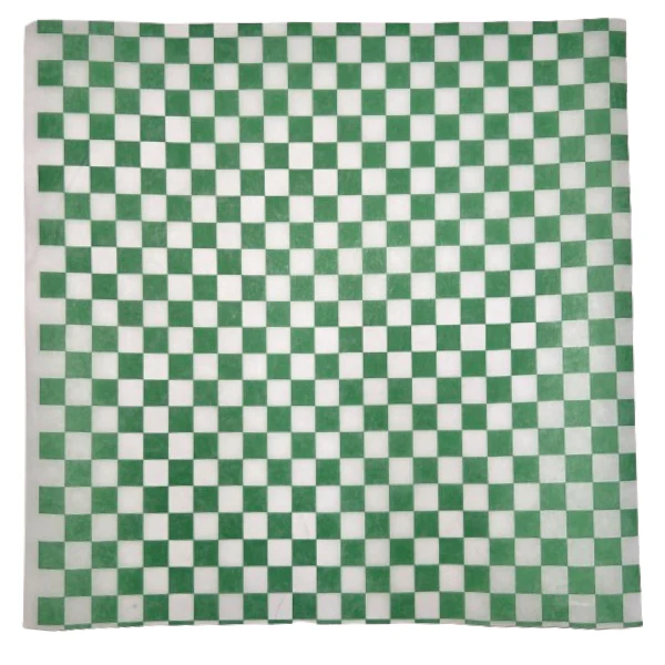 MPC PAPER - GREEN CHECKER 12x12in 1000EA