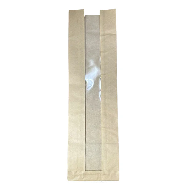 MPC PAPER - WINDOW BREAD BAG BROWN 4X2X24 1000EA