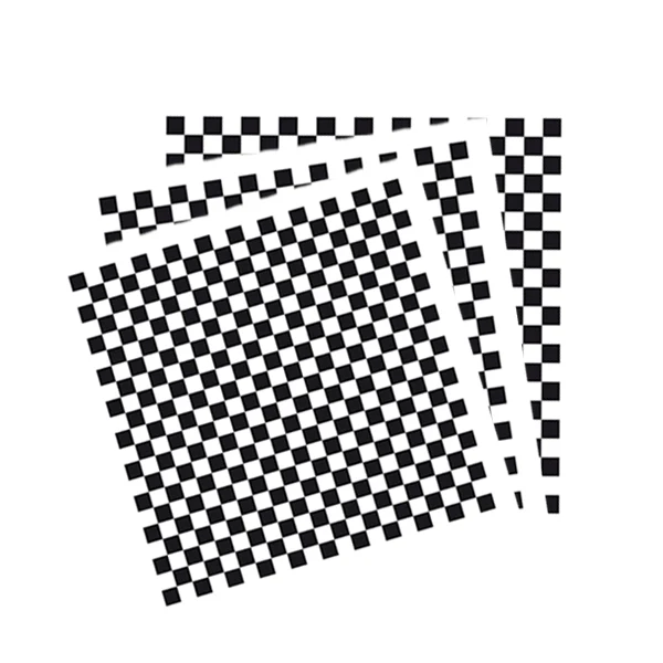 MPC PAPER - BLACK CHECKER 12X12 2000EA