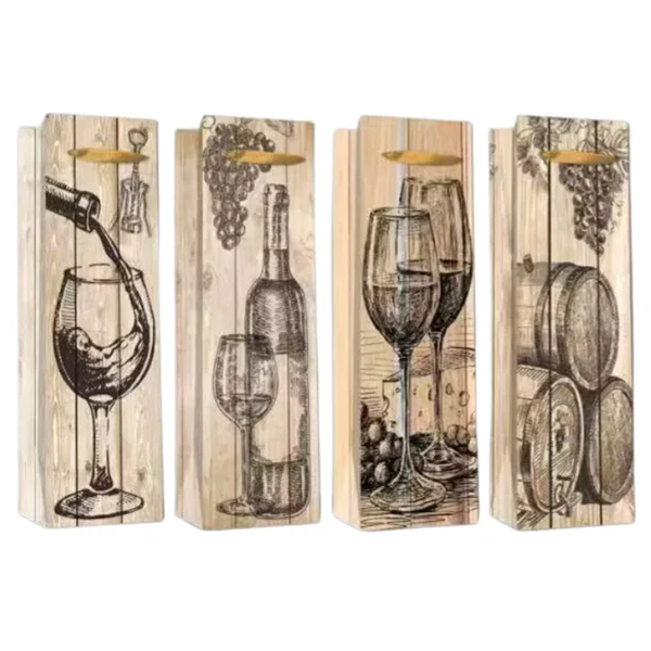 EPC - VINTAGE BOTTLE GIFTBAG 1 UN