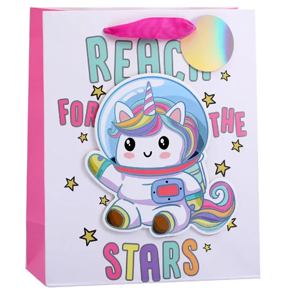 EPC - 3D UNICORN GIFTBAG LARGE 1 UN