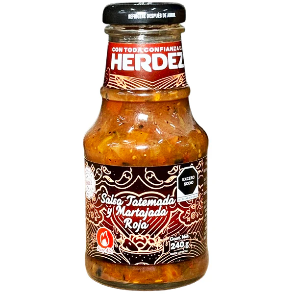 HERDEZ - RED TATEMADA Y MARTAJADA SAUCE 8.47OZ