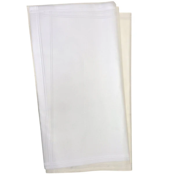 HAN SU - 20PC TRANSPARENT W/ WHITE EDGE WRAPPING PAPER 57x57 CM
