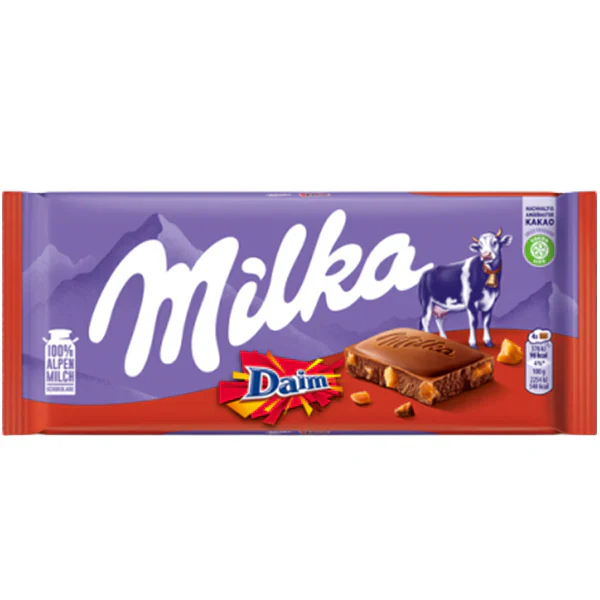 MILKA - DAIM 22x100 GR