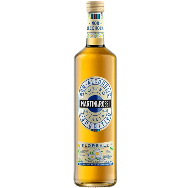 BACARDI MARTINI - NON-ALCOHOLIC APERITIF FLOREALE 0.5% 6x750 ML