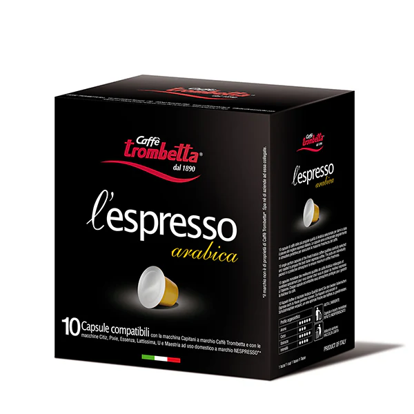 TROMBETTA - CAPSULE ESPRESSO ARABICA 10EA