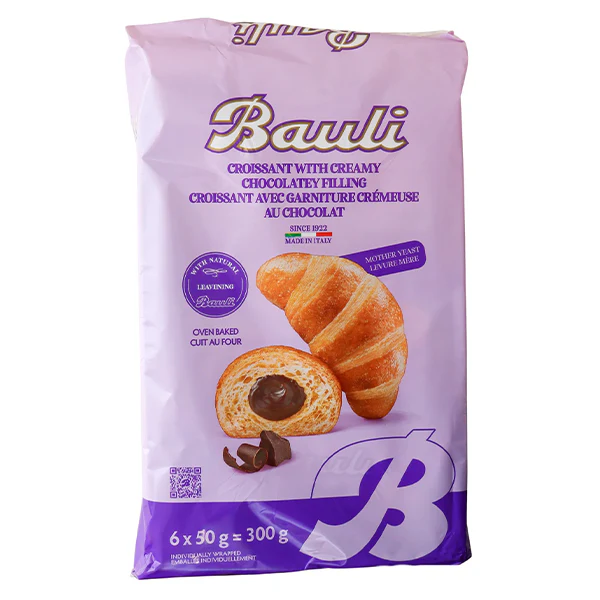 BAULI - CROISSANT CHOCOLATE 6x50GR
