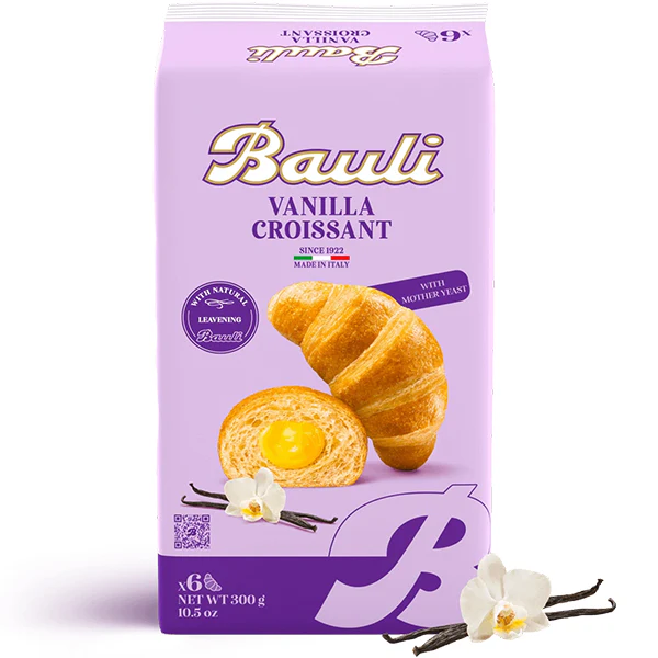 BAULI - CROISSANT VANILLA 12x6x50 GR