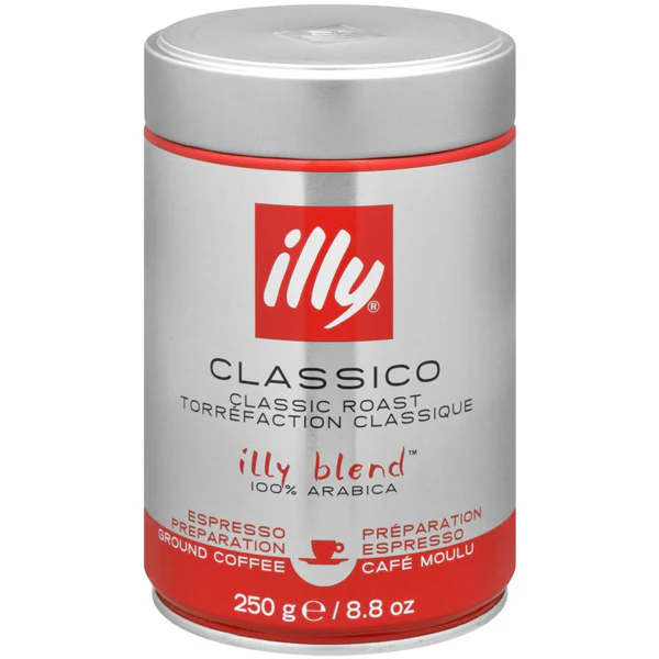 ILLY - GROUND ESPRESSO CLASSICO 6x250 GR