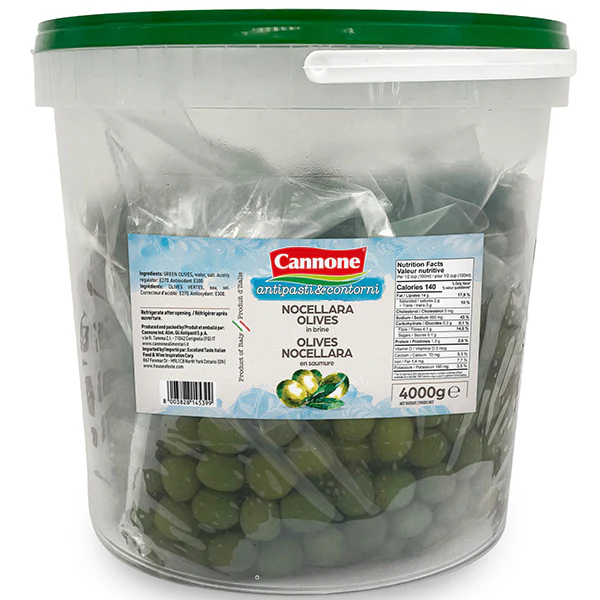 CANNONE - NOCELLARA OLIVES 4KG