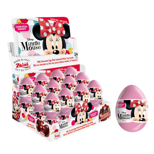 ZAINI - MINNIE SURPRISE EGGS 24x20GR