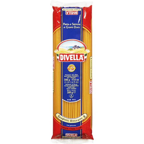 DIVELLA - SPAGHETTI RISTORANTE#8 500GR